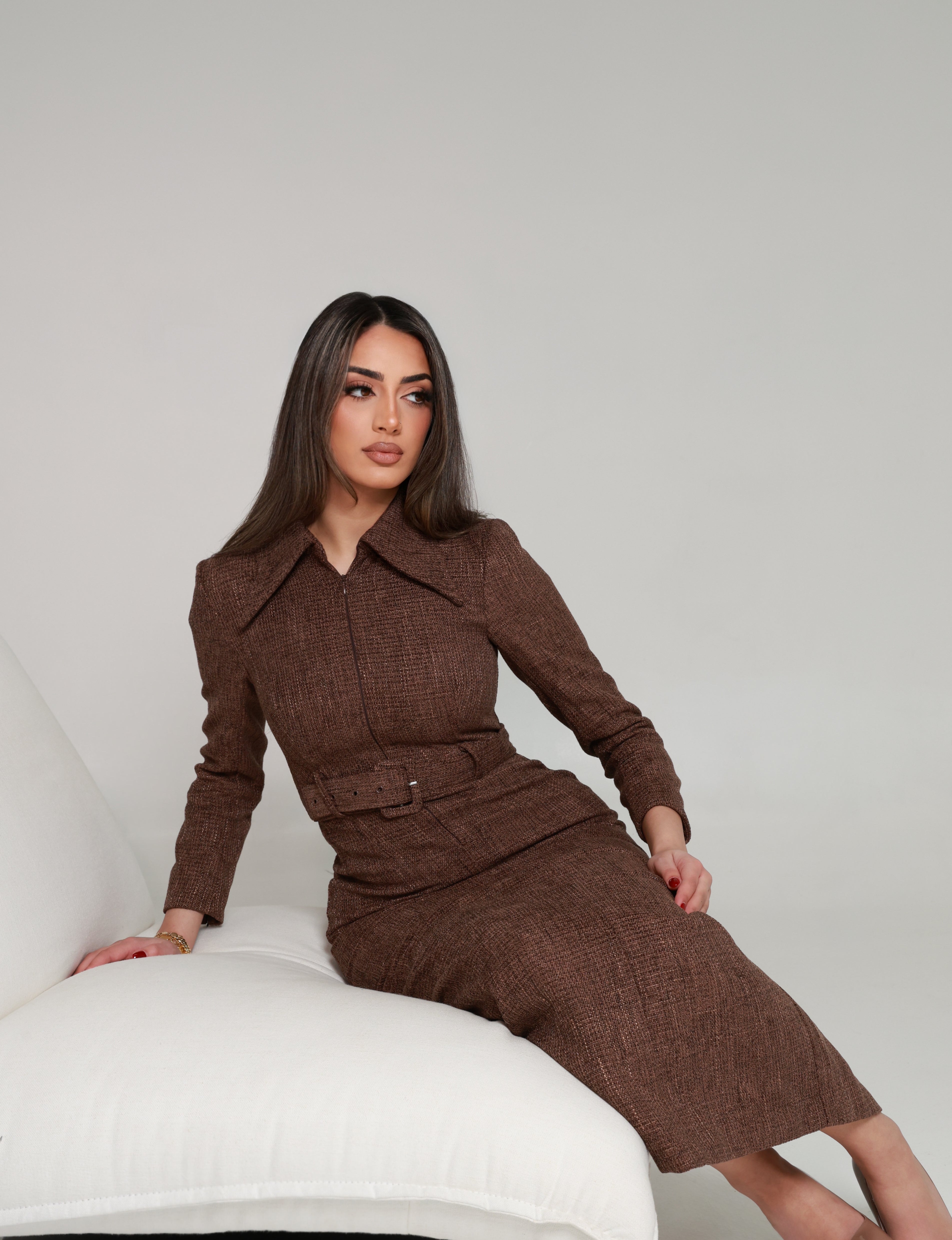 Madeleine Tweed Dress