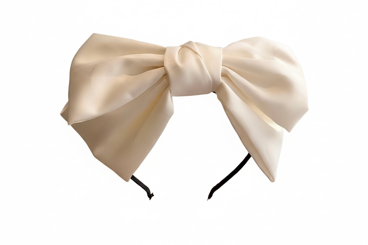 Classic Satin Bow Headband