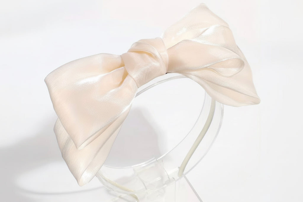 Classic Satin Bow Headband